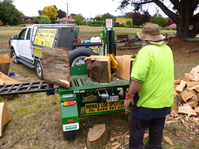 Adelaide Mobile Log Splitting Service